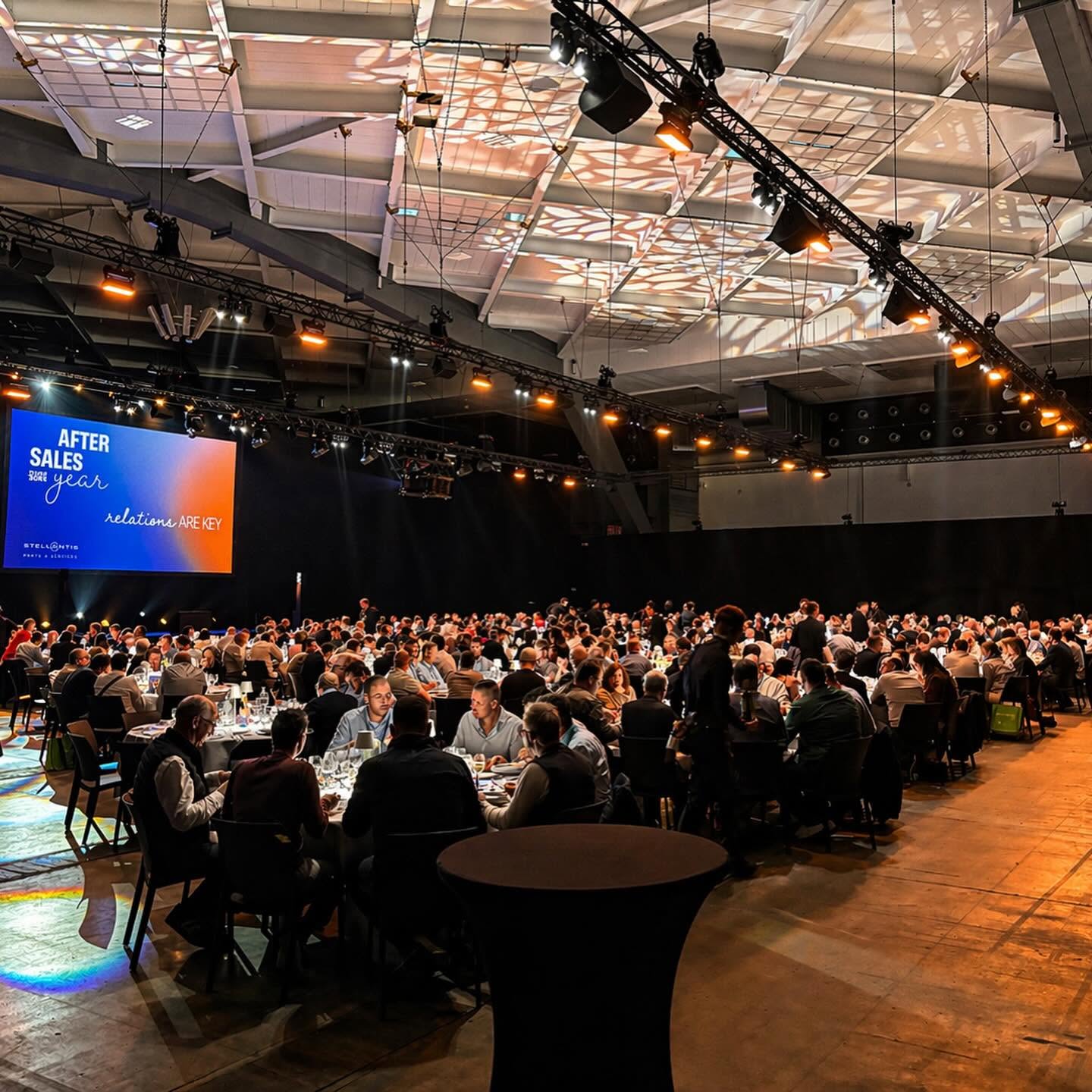 Repas de séminaire d'entreprise